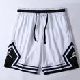 thumbnail image 1 of Pantalones Deportivos De Baloncesto De Malla Mismo Estilo Para Parejas Casual De Secado Rápido, 1 of 4