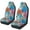 Boho Floral, variant on Uorisanigo Hawaiian Sea Turtle Car Front Seat Covers Automobile Front Seat Covers Waterproof Front Seats Only Easy Installation Universal for Auto Truck Van SUV 2 Pcs