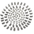 thumbnail image 4 of YaHoGa 300 pcs #5 Silver Metal Zipper Bottom Stops Top Stops for Zipper Repair (Silver), 4 of 4