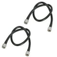 thumbnail image 1 of Cable coaxial UHF macho a UHF macho 2 piezas RG8 60cm/2ft 10mm de baja pérdida para radios, antenas, medidor SWR, 1 of 5