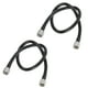 thumbnail image 1 of Cable coaxial UHF macho a UHF macho 2 piezas RG8 60cm/2ft 10mm de baja pérdida para radios, antenas, medidor SWR, 1 of 5