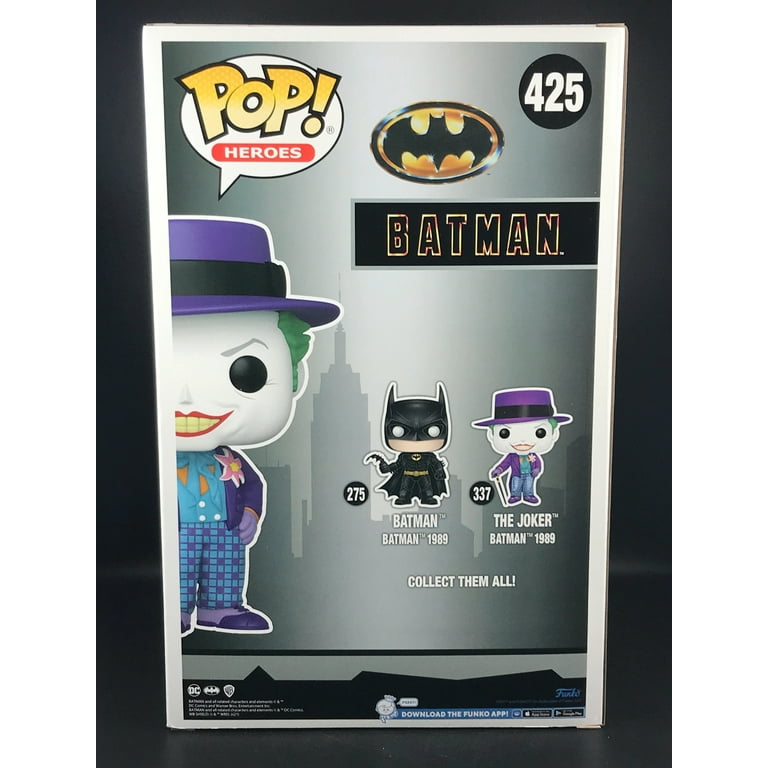 Funko POP! Heroes DC 10 Inch The Joker Batman 1989 #425 Exclusive
