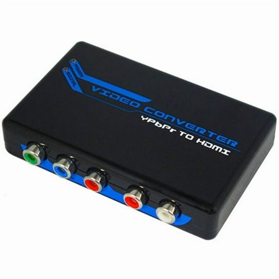Component Video   L/R Audio to HDMI Converter