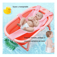 thumbnail image 2 of Almohadilla De Suspensión De Malla De Baño De Bebé Rosa, 2 of 5