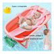 thumbnail image 2 of Almohadilla De Suspensión De Malla De Baño De Bebé Rosa, 2 of 5
