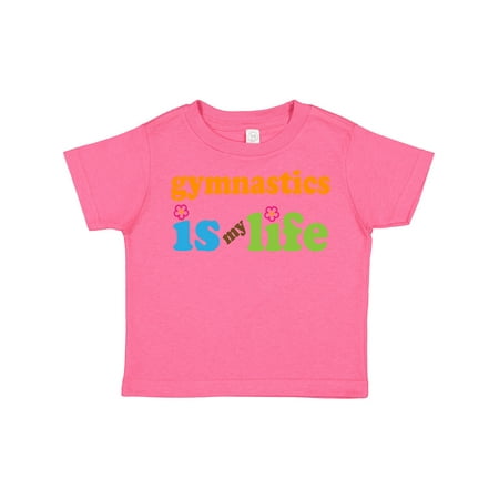 

Inktastic Gymnastics is My Life Gift Toddler Toddler Girl T-Shirt