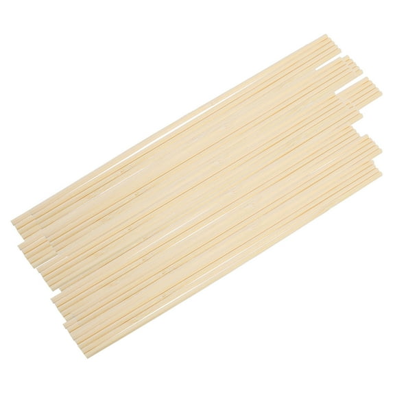 OATIPHO 200Pcs Bamboo Plant Stakes Natural Beige Wood Plant Supports for Garden Shrubs and Flowering Plants
