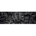 thumbnail image 2 of Berenholtz, Richard 32x14 Black Ornate Wood Framed with Double Matting Museum Art Print Titled - Midtown Manhattan at Night, 2 of 4