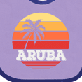 thumbnail image 4 of Inktastic Aruba Vacation Boys or Girls Baby Bib, 4 of 4
