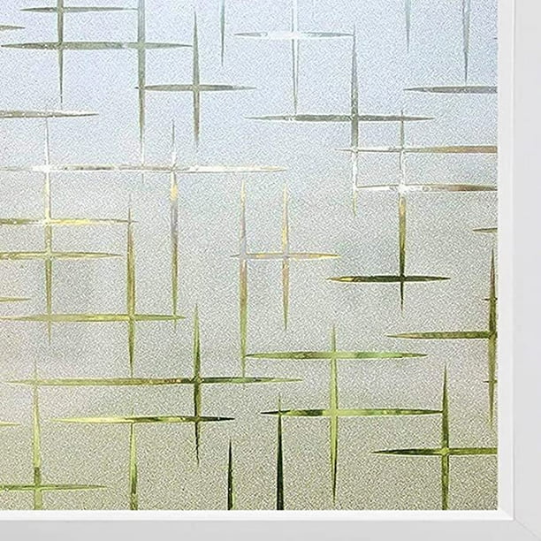 Película Esmerilada para Ventana YONGSHENG Protección UV Autoadhesiva Decorativa