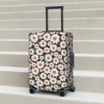 thumbnail image 5 of Uemuo Daisies Flowers Printed Washable Luggage Cover - Fashion Suitcase Protector Fits 18-32 Inch Luggage -Large, 5 of 9