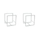 thumbnail image 4 of Organizador de platos Naiovety estante de cocina multifuncional apilable de Metal duradero Blanco 2Conjunto, 4 of 6