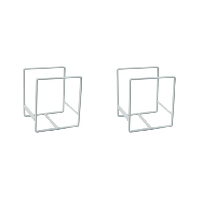 Advancent Estante multifuncional para secar platos, organizador práctico y organizador del espacio, estante organizador de platos, estante para Blanco l 2Conjunto