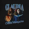 thumbnail image 3 of Popfunk Interview with The Vampire Claudia Homage Women's Cap Sleeve Baby Rib Crop Top, Black, Small, 3 of 5