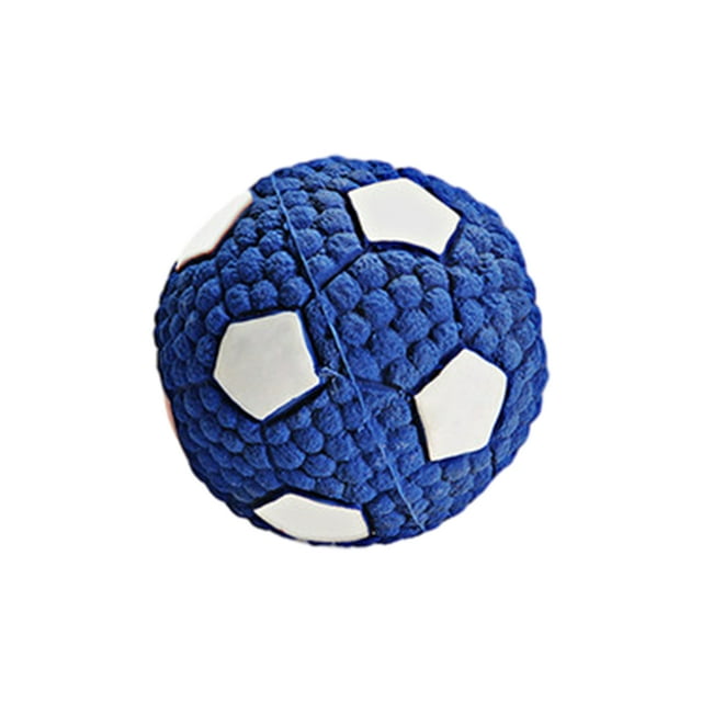 Youkk Durable Rubber Ball Toy For Dogs Interactive Toy For Endless Entertainment Safe Non-Toxic Latex football 1Set