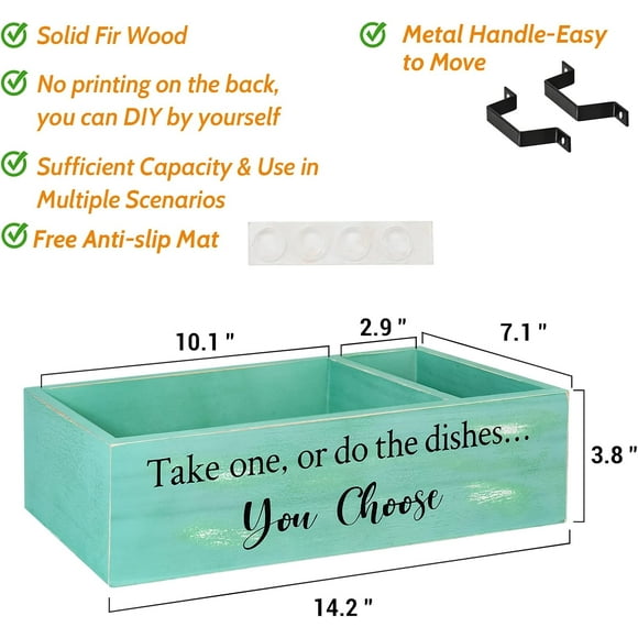 Paper Plate Utensil Caddy