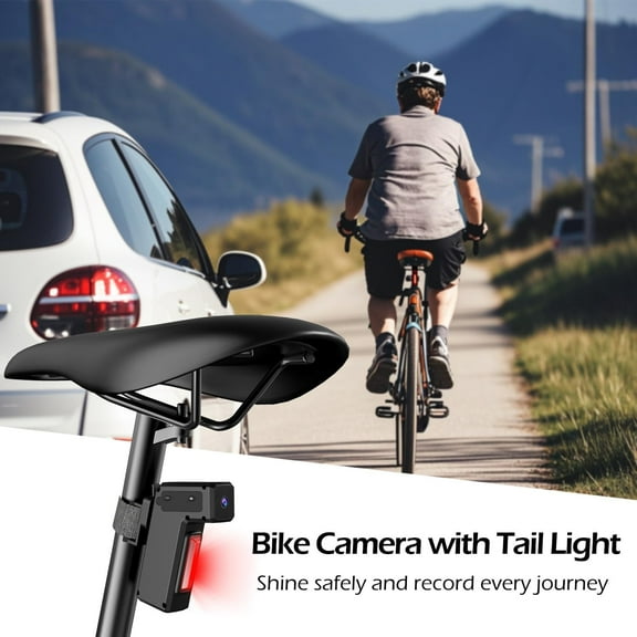 Bike Camera with Taillight