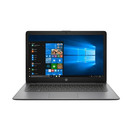 HP Stream 14 Laptop, Intel Celeron N4000, 4GB SDRAM, 32GB eMMC, Office 365 1-yr, Brilliant Black