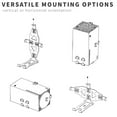 thumbnail image 6 of VIVO Wall Mount Designed for Xbox Series X, Horizontal & Vertical Orientation, 6 of 8