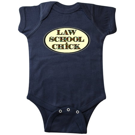 

Inktastic Law School Chick Heart Text Gift Baby Girl Bodysuit