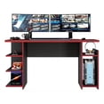 thumbnail image 1 of Escritorio Gamer Skal Living Mesa Gamer Moderna Negro/rojo, 1 of 5