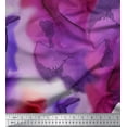 thumbnail image 3 of oneOone Viscose Chiffon Fabric Texture Panel Printed Fabric 1 Yard 42 Inch Wide, 3 of 3