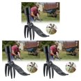 thumbnail image 1 of Moyic Weeder Stand Up Puller Tool Grass Aluminum Sturdy Outdoor Root Garden Remover for Removing Weeds Outdoor Negro 3Conjunto, 1 of 6