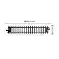thumbnail image 3 of Miangastore 4pcs Toy Train Track Accessories for Kids Flexible Assembly Railway Track Models Enhance Creativity and Imagination Improve Hand-Eye Coordination, 3 of 8
