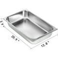VEVORbrand 6 Pack Hotel Pans 4 inch Deep Steam Table Pan 22 Gauge