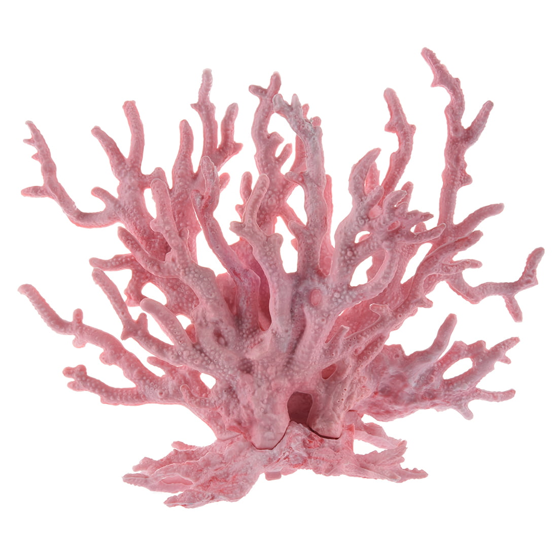 Pink Coral Shaped Decoration Ornament for AquariuFish Tank HKDT 