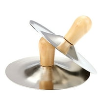 WHAMVOX  2 Pcs Silver Cymbal with Handle Kids Musical Instruments Child