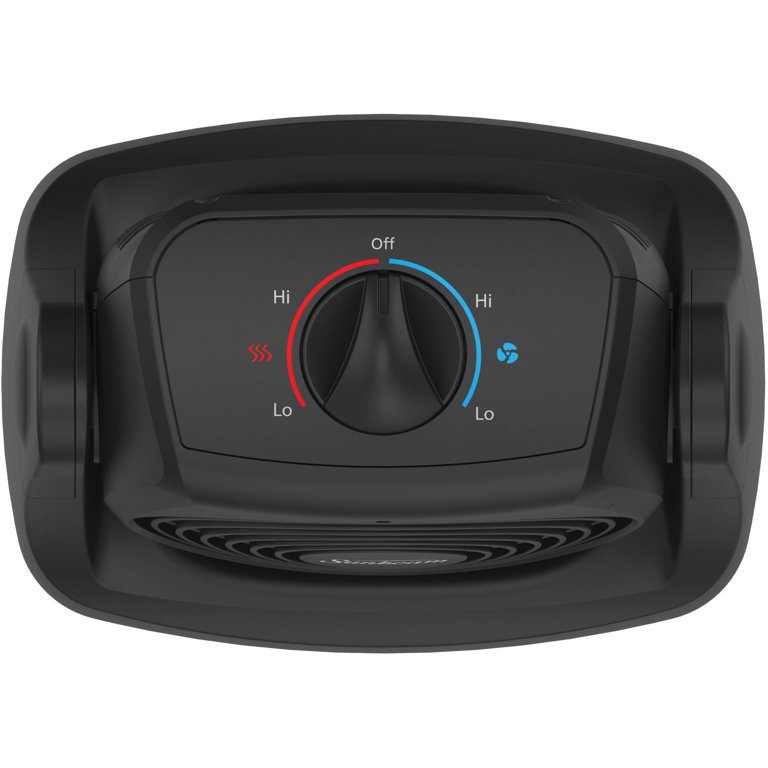 Sunbeam 2-In-1 Tilt u0026 Heat Personal Heater Fan - Walmart.com