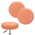 thumbnail image 1 of Uxcell 2-Pack Fundas Redondas para Taburetes de Bar, para Fundas de Asiento de Malla de Poliéster de 12-14 Pulgadas con Bandas Elásticas [Naranja Amarillo], 1 of 7