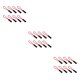 thumbnail image 2 of Sonducket Tirador de cremallera de 8 piezas, fijador de etiquetas de cuerda deportiva, hebilla de repuesto multiusos colorida, maleta, tienda de Type1 NO1, 2 of 6
