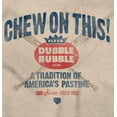 thumbnail image 2 of Dubble Bubble Gum Chew On This Baseball Men's Graphic T Shirt Tees Brisco Brands S, 2 of 6