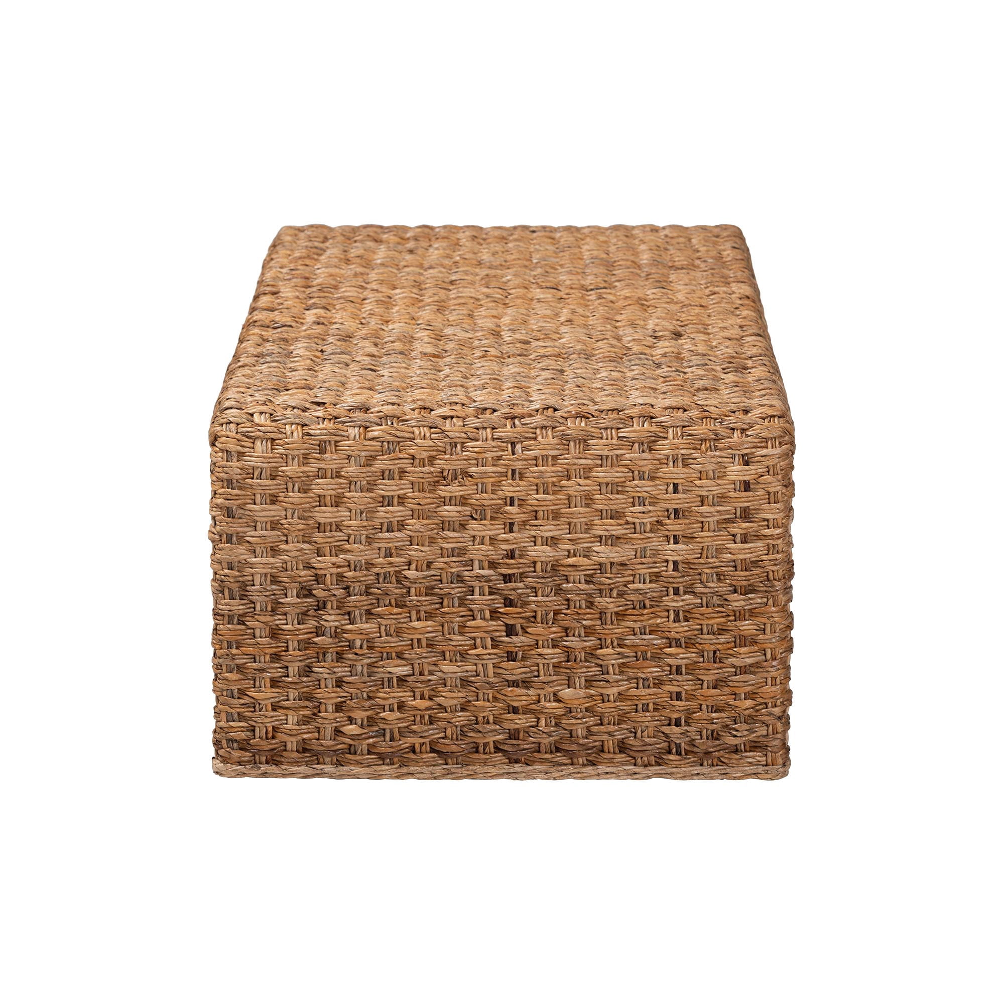 bali & pari Alda Boho Coffee Table, Natural Brown