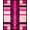 Pink White Black, Pattern 19, variant on ODIKA Pink Leopard Cheetah Spotted Print Bold Stripe Border Motif Zebra Stain Resistant Low Profile for Dorm Room, Small Living Apartment