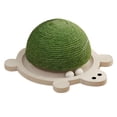 thumbnail image 4 of Rascador de gato duradero Yinane poste de rascado afilador de garra interactivo verde, 4 of 8