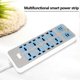 thumbnail image 3 of Power Strip with 4 USB Sockets, 3000W Power, 8 Universal Sockets, 6.5-Foot Power Cord, EU Plug, 3 of 5