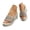 Silver, variant on Women's Open Toe Mesh Platform Mules Slip On Breathable Beach Sandals Non Slip Walking Wedge Slides Shoes White Size 7