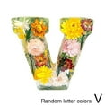 thumbnail image 6 of Floral Resin Night Light, Pressed Flower Resin Letters with LED Light, DIY Handmade Custom Letter Lamps Dry Flower Name Resin Night Light Lamp for Women Girls Gift, 6 of 7