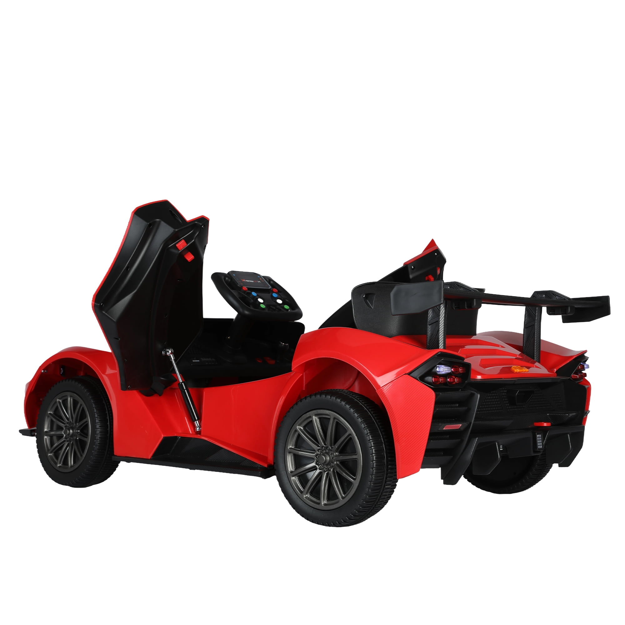 Resenkos 12v Electric Car for Kids Licensed ktm x bow gtx, Kids Ride On Car 2.4G with Parents Remote Control, Power Display, USB, MP3, Bluetooth, LED Light, Red Resenkos 12v Electric Car for Kids Licensed ktm x bow gtx, Kids Ride On Car 2.4G with Parents Remote Control, Power Display, USB, MP3, Bluetooth, LED Light, Red