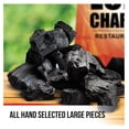 thumbnail image 3 of Jumbo Lump Grilling Charcoal - Natural Hand Selected Large Pcs - Dust Packing & Storage - USA BBQ and - Premium Restaurant Grade Barbeque Coals (20 lbs) (20 lbs), 3 of 7