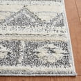 thumbnail image 3 of SAFAVIEH Martha Stewart Lucia Shag Area Rug, Ivory Grey/Dark Grey, 8' x 10', 3 of 8
