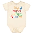 thumbnail image 3 of Inktastic Nana and Poppy Love Me Boys or Girls Baby Bodysuit, 3 of 5
