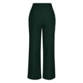 thumbnail image 7 of Sweatpants for Womens High Waist Plus Size Casual And Comfortable Solid Color Semi Elastic Button Up Pants 50% off Clearance!, 7 of 7