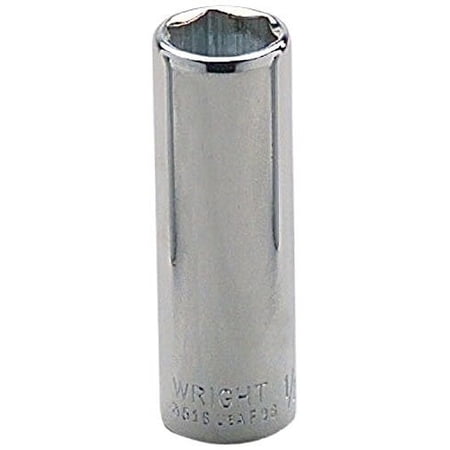 UPC: 0076799035165 | Wright Tool 3/8  Dr. Deep Sockets  3/8 in Drive  1/2 in  6 Points – 1 EA (875-3516)