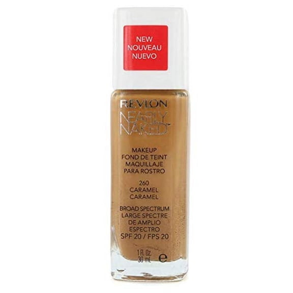 Revlon Nearly Naked Makeup SPF 20, Caramel { 3 Pack }