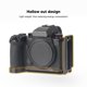 thumbnail image 4 of Soporte L para cámara soporte hueco para cámara de fotografía vertical con orificio para tornillo de 3/8 pulg 1/4 pulg para S5II, 4 of 8