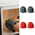 thumbnail image 2 of Ywmsfl Set Of 2 Ergonomic Kitchen Gloves Silicone Oven Mitts For Safely Hot Plates From Microwave, 2 of 16